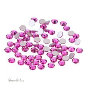 Swarovski 2058 Клеевые стразы круглые SS9, фуксия (#502), уп. 72 шт.