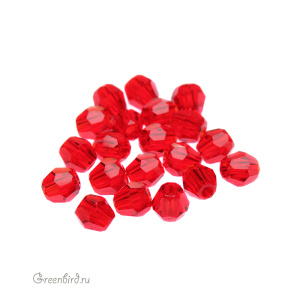 Swarovski 5000 Бусины круглые 3 мм, светлый сиам (#227), уп. 20 шт.