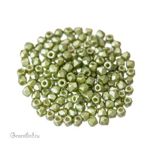 Fire Polish True 2 мм, Pastel Olivine (#25034)