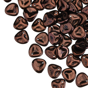 Rose Petals 8x7mm, Jet Lila Vega Luster, 10 гр (#23980/15726)