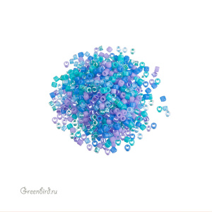 Бисер MIYUKI Delica 11/0 (#MIX100), 4,5 г