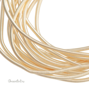 Канитель мягкая 1 мм, кремовый (KAN6138)