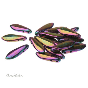 Dagger 2 отверстия 5x16mm, Iris/Purple, 1 шт. (#21495JT)