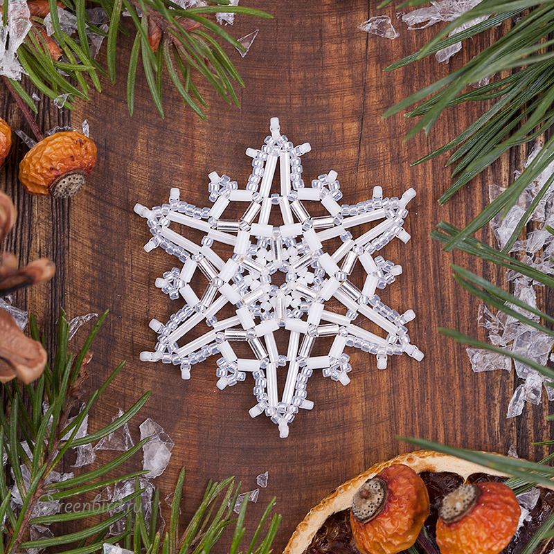 PDF схема Снежинка #24