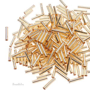 TOHO стеклярус 9 мм – Внутреннее серебрение (#22)