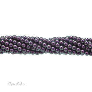 Жемчуг 2 мм #5810 Iridescent Purple (#943)