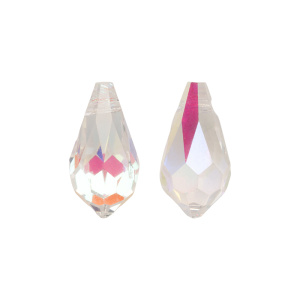 Crystalbird 6000 подвеска Капля 13 мм, Crystal (#001AB), 1 шт.
