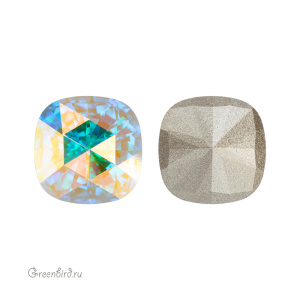 Swarovski 4471 Кушон «Роза» 10 мм, прозрачный радужный (#001AB), 1 шт.