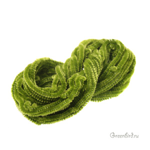 Шелковая синель AVAS, оливин 1 метр (#2124)