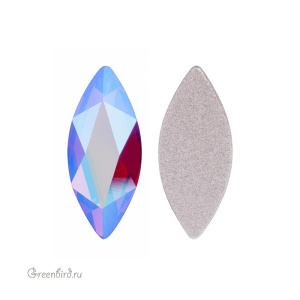 Swarovski 2201 Клеевые стразы Маркиз 8х3,5 мм, алый с мерцанием (#276SHIM), 1 шт.