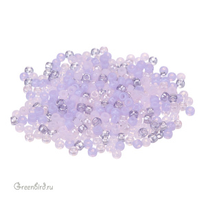 Бисер чешский Matubo цилиндрический 8/0, Spring Mix, 5 г