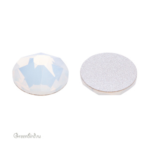 2088 Кристалл холодной фиксации Rose Flatback SS34 – White Opal (#234)