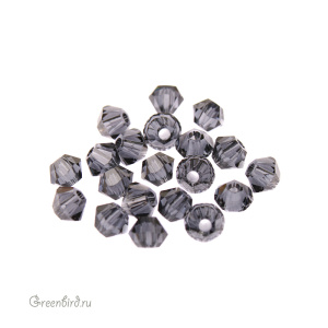 5328 Bicone 3mm – Graphite (#253)