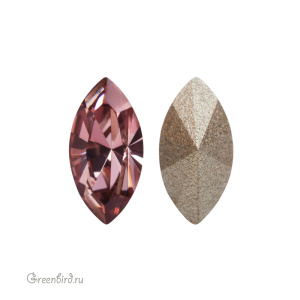 Swarovski 4228 Наветт 8х4 мм, античный розовый (#001ANTP), 1 шт.