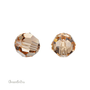 5000 Бусина круглая 7mm – Light Colorado Topaz (#246) 5000 Бусина круглая 7mm – Light Colorado Topaz (#246)