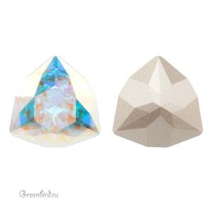 4706 Trilliant Fancy Stone 17 мм – Crystal AB (#001AB)