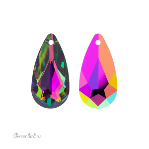 6100 подвеска-капля 24x12mm – Vitrail Medium (#001VM)