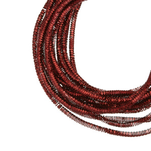 Канитель трунцал 1.5 мм, темно-красный (KAN2076)