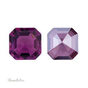 Swarovski 4480 Империал 10 мм, аметист сияющий (#204IGNIT), 1 шт.