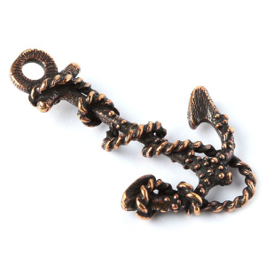 "Капитан", центральный элемент, ант. бронза, 1 шт. (#3833)