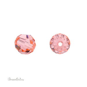 Swarovski 5000 Бусина круглая 8 мм, розово-персиковый (#262), 1 шт.