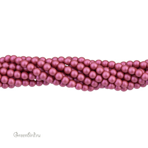 Swarovski 5810 Жемчуг 2 мм, тутово-розовый (#2018), уп. 50 шт.