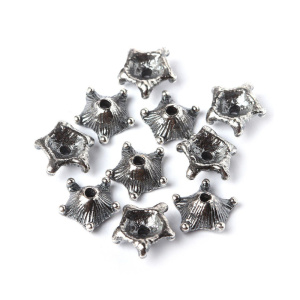 "Дети природы", чашечка, ант. серебро, 1 шт. (#С0515)