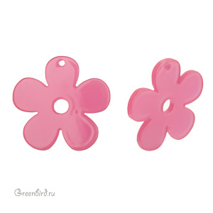 Подвеска "Ромашка", фуксия, 1 шт. (#SVA-BASE-120)