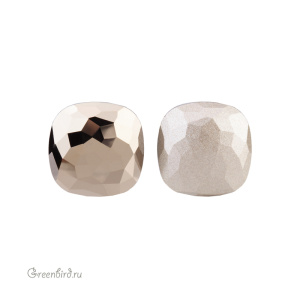 Swarovski 4483 Тонкий Кушон 12 мм, светло-золотистый (#001MLGLD), 1 шт.