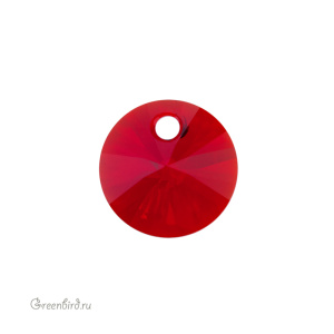 Swarovski 6428 подвеска Мини Диск 8 мм, светлый сиам (#227), 1 шт.