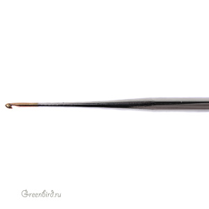 Крючок вязальный 0,75мм, сталь (130-7-0,75) Крючок вязальный 0,75мм, сталь (130-7-0,75)