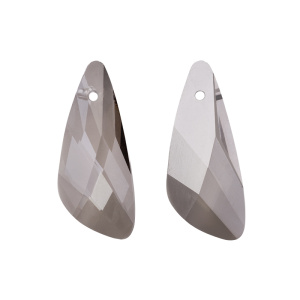 Crystalbird 6690 подвеска Крыло 23 мм, Crystal Satin (#001SA), 1 шт.