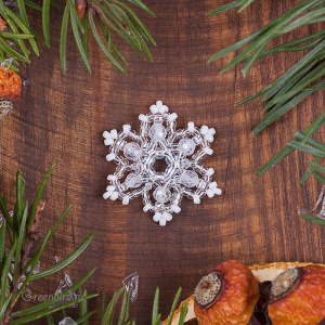 PDF схема Снежинка #1