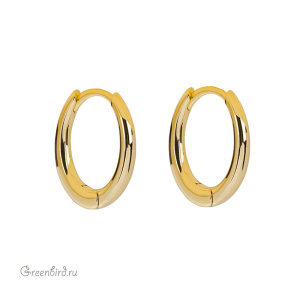 Швензы-звенья "Конго" 17х13 мм, золото, пара (#SV1701-1520)