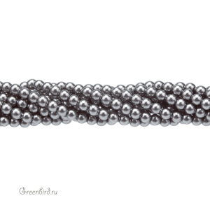 Swarovski 5810 Жемчуг 2 мм, серый (#731), уп. 50 шт.