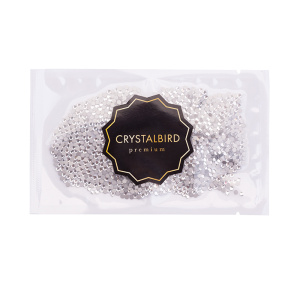 Crystalbird Клеевые стразы круглые SS8, прозрачный (#101), уп. 1440 шт.
