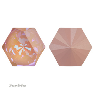 4699 Prismatic Hexagon Fancy Stone 20x22,9 мм – Dusty Pink DeLite (#001L149D)