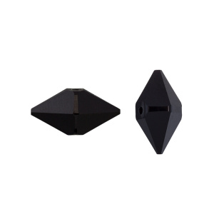 5747 Бусина Double Spike 12x6mm – Jet (#280)