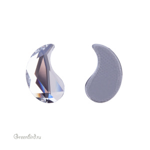 Swarovski 2364 Термостразы Пейсли X 14х8,5 мм, прозрачный (#001), 1 шт.