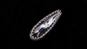 PDF мастер-класс по оплетению кристалла 4331 Raindrop 30 mm