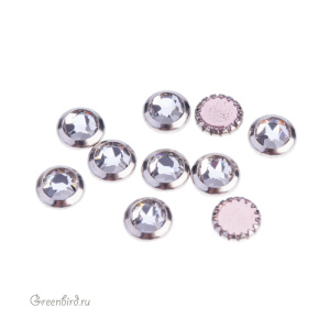 Swarovski 2078/H Термостразы круглые в оправе SS20, прозрачный (#001), 1 шт.