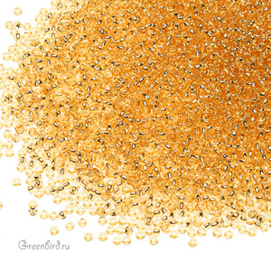 Бисер TOHO Round 11/0 внутреннее серебрение (#22), 10 г