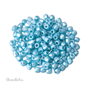 Fire Polish True 2 мм, Pastel Aqua (#25019)