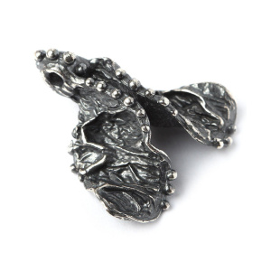 "Вальс цветов", подвеска, ант. серебро, 1 шт. (#С0819)