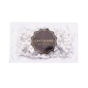 Crystalbird Клеевые стразы круглые SS30, прозрачный (#101), уп. 288 шт.