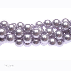 Swarovski 5810 Жемчуг 8 мм, лавандовый (#524), уп. 20 шт.