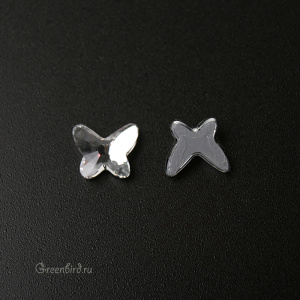 2855 Кристалл с плоским основанием горячей фиксации Butterfly 8 мм – Crystal (#001), 1шт. 2855 Кристалл с плоским основанием горячей фиксации Butterfly 8 мм – Crystal (#001), 1шт.