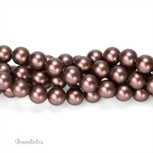 Жемчуг 6 мм #5810 Velvet Brown (#951)