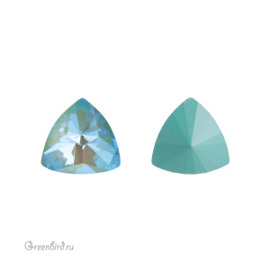 Swarovski 4799 Призматический треугольник 9,2x9,4 мм, шелковистый шалфей делайт (#001L147D), 1 шт.