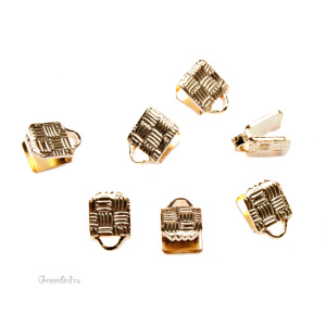 Коннектор для лент, золото, пара (#36405GP)